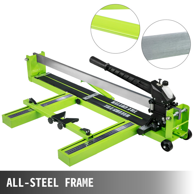 Green Steel Manual Ceramic Tile Cutting Machine