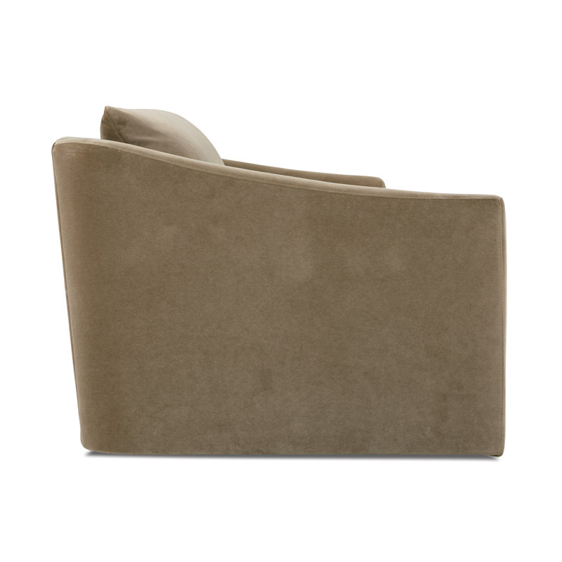 Adler Sofa, Nugget Velvet, 32" H x 110" W x 39" D