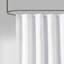 Rideau de douche uni tissé-107903715