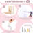 Magnetic Tonie Shelf With LED Light | Wooden Display And Organizer For Toniebox Figures | Charging Station Compatible Holder For Kids Room Decor
