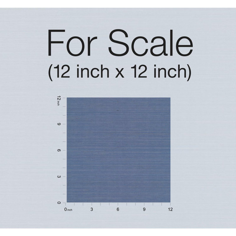 Papier peint Mizuko Berkly, palette 36 po x 24 pi = 72 pi2, Blue