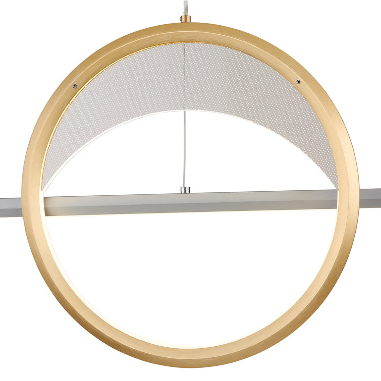 1 - Light Silver LED Pendant
