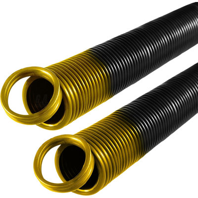 Heavy-Duty Double-Looped Garage Door Extension Spring - 180 Lb - Gold