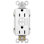 Radiant 15 Amp Tamper Resistant Self Test Sensitive Appliance GFCI Outlet