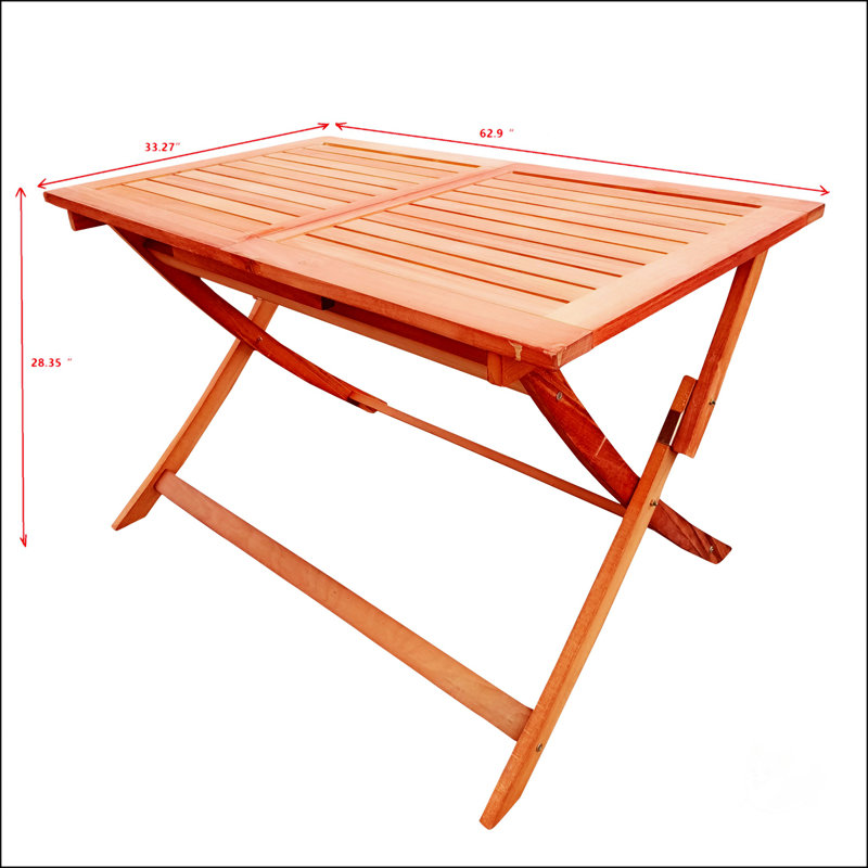 Ensemble de salle à manger pliable pour patio