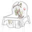 Keeeper Winnie the Pooh feeding chair mat 