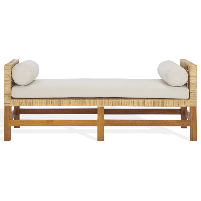 Banc en bois de teck Cryslene