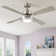 Ebern Designs 52”Modern Ceiling Fan With Light And Remote Control