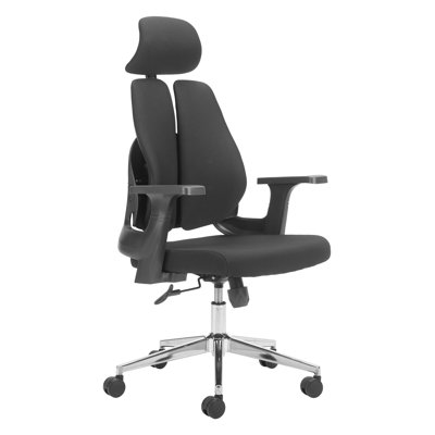 Chaise de bureau pivotante Chaise de bureau ergonomique Siège de bureau à hauteur réglable Chaise d'ordinateur moderne