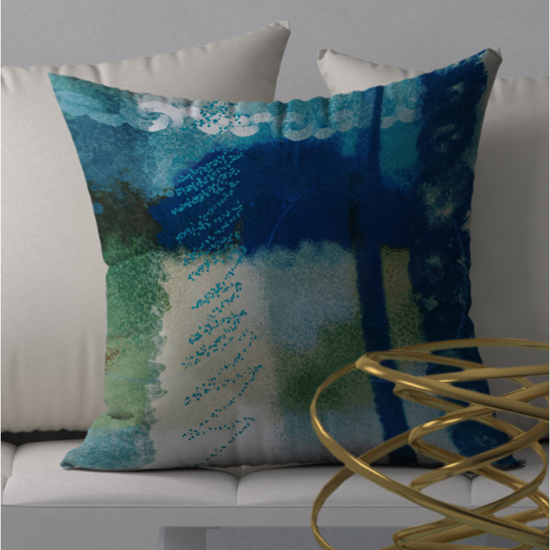 Housse de coussin décorative carrée Juicy Gentle, 20 po x 20 po