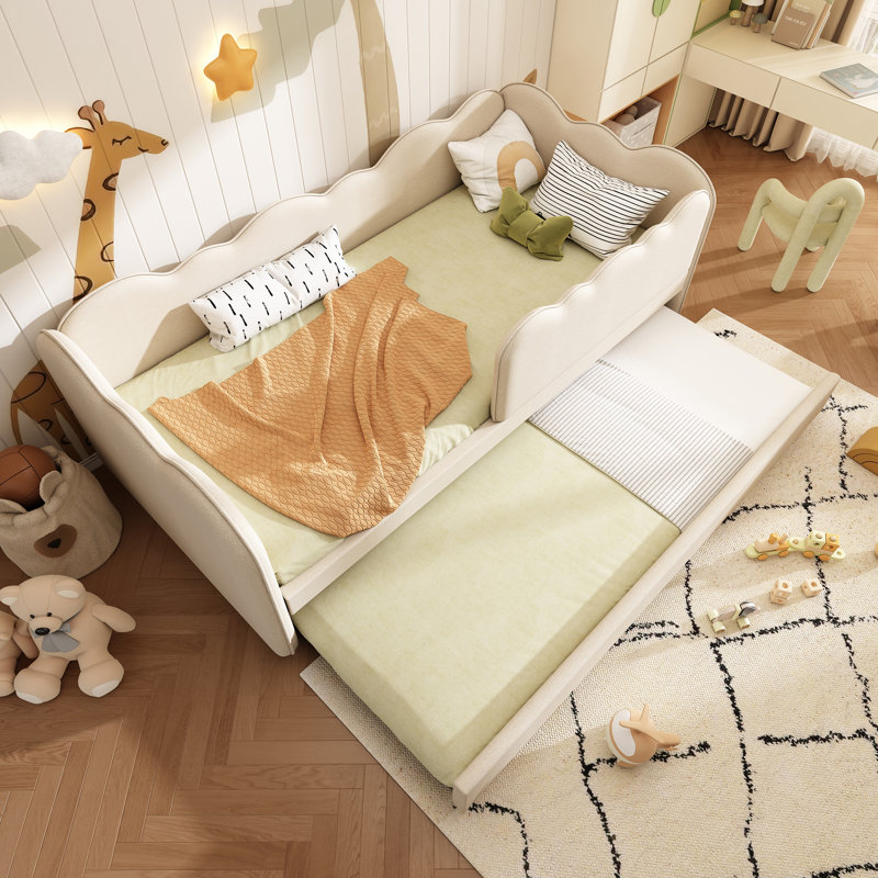 with Trundle, Beige