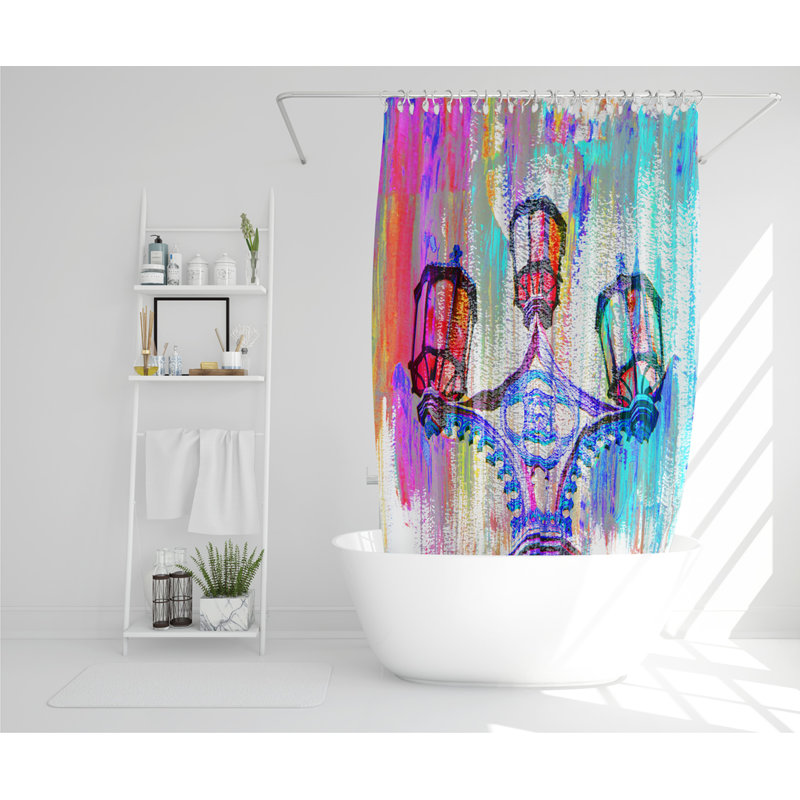Dilts Polyester Shower Curtain Set