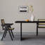 Table de salle à manger rectangulaire noire-1270699427