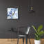  «Bleu psychédélique 2» par Danhui Nai, art mural en verre acrylique, 36 po x 36 po-228347522