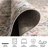 Felty Oriental Gray/Blue/Orange Area Rug-215934692