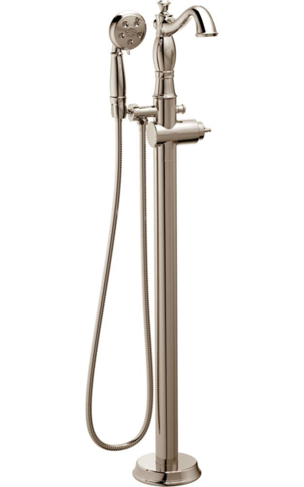 Cassidy™ Freestanding Clawfoot Tub Faucet, Brilliance Polished Nickel