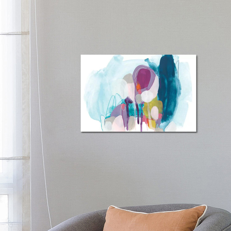 «Colorful Orbit III», reproduction d'art sur toile tendue, H 18 po x l 26 po, Toile tendue, Ne s’applique pas