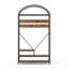 Portemanteau vintage en fer forgé, arche pour entrée, organisateur gain de place