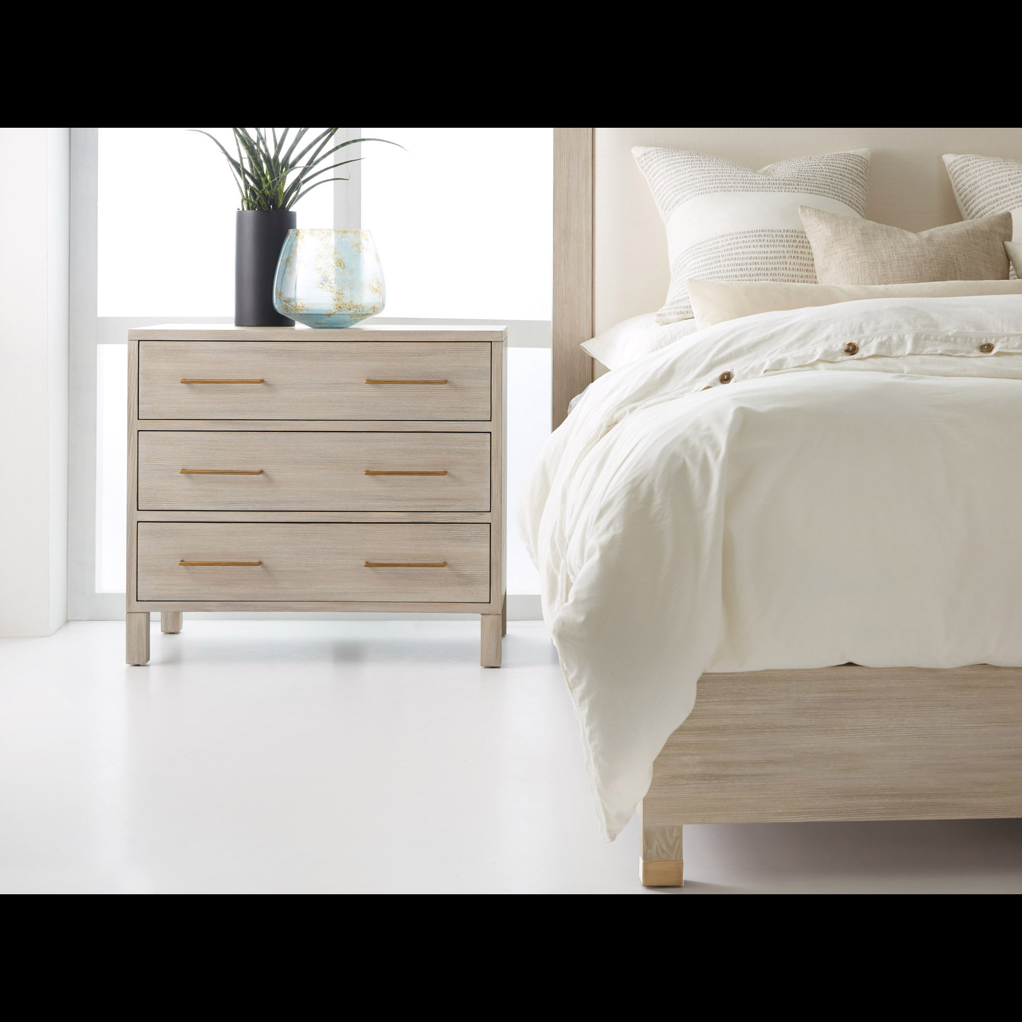 Modern History Home Maui 3 Drawer Dresser Wayfair