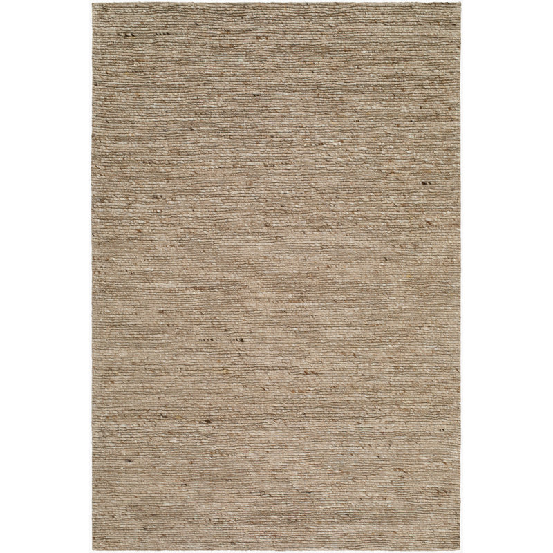 Ralph Handmade Area Rug, Rectangle 8' x 10', Beige/Taupe/Sandstone