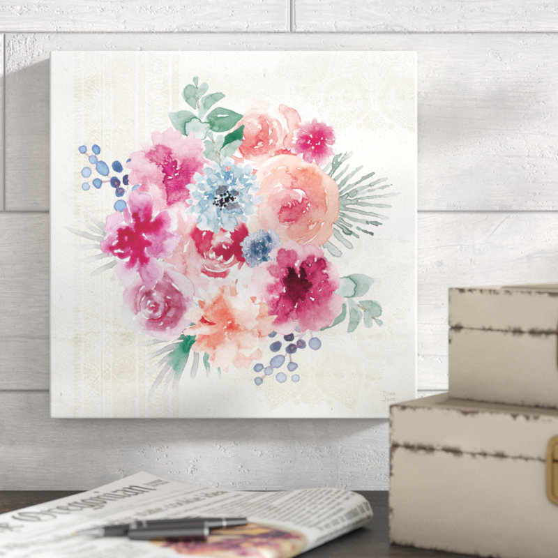 Bohemian Vibes IV by Dina June - Wrapped Canvas Painting, 30cm H x 30cm W