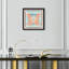 Casablanca to Paris Peach Print Glam Jungle by Oliver Gal, Black Frame, 12 x 12-529172321-529172323