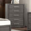 Commode contemporaine Crowthorne, gris chaud-583394889