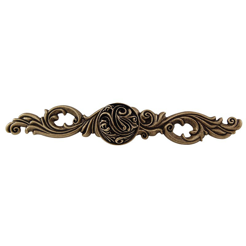 Liscio Novelty Knob, Antique Brass