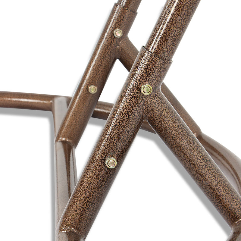 Balancelle avec support By Island Gale, Brun, Beige