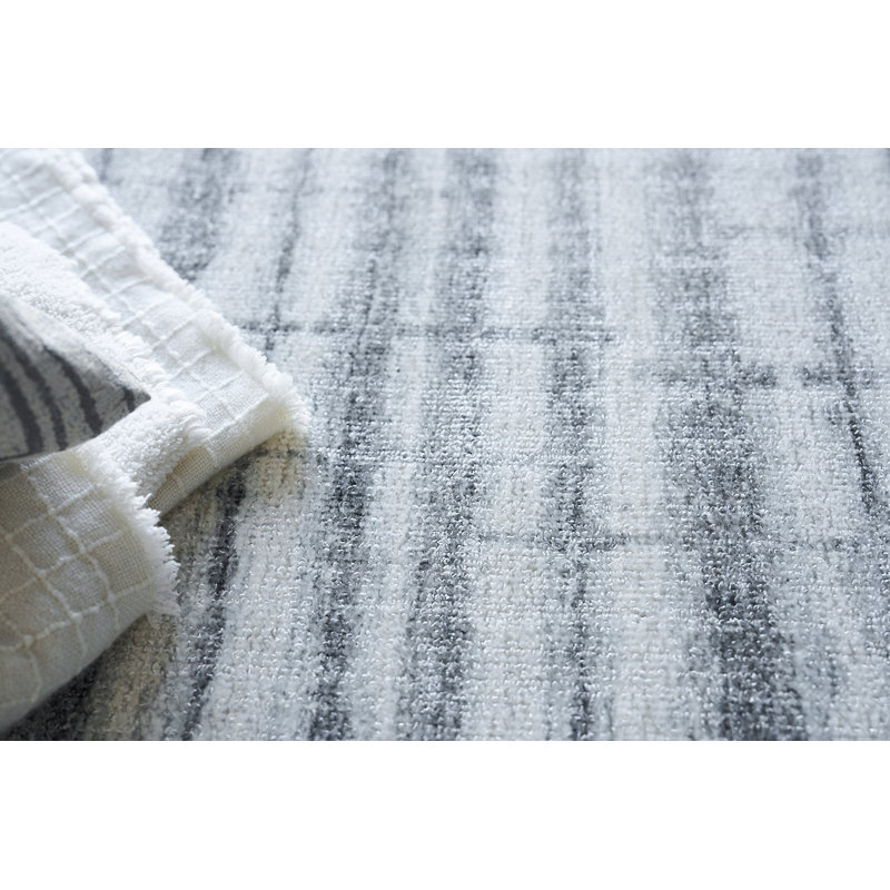 Allure Striped Area Rug, Rectangle 6' x 9'