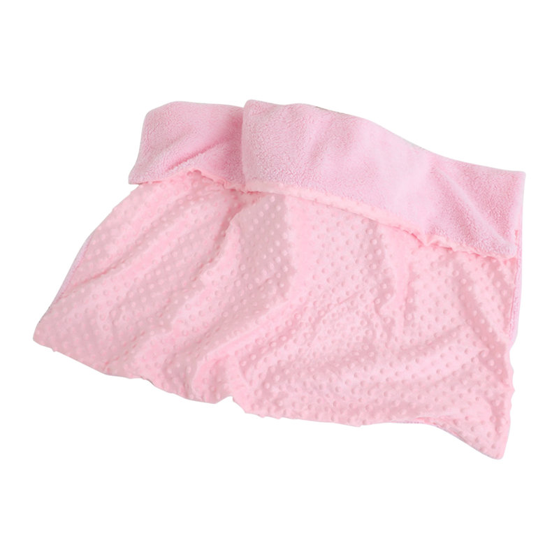 Serviette de bain kindieu super douce Little Babi, Pink
