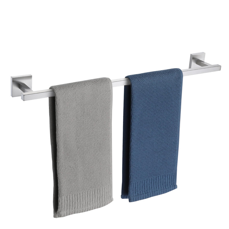 Barre à serviettes murale Modern 24 ", Nickel brossé