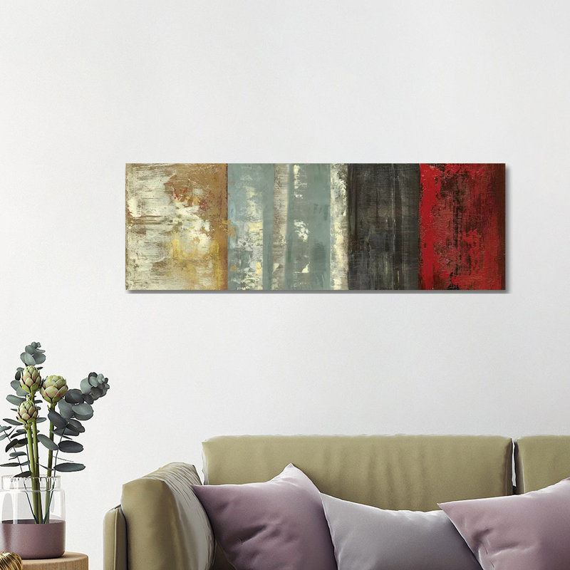 Birch by PI Studio - Wrapped Canvas Painting, 121.92 cm H x 40.64 cm W x 1.91 cm D