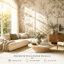 Desert Cactus Wall Mural – Southwestern Mountains Boho Wallpaper-953805448-942056393