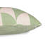 Green Rectangular Throw Cushion Cover