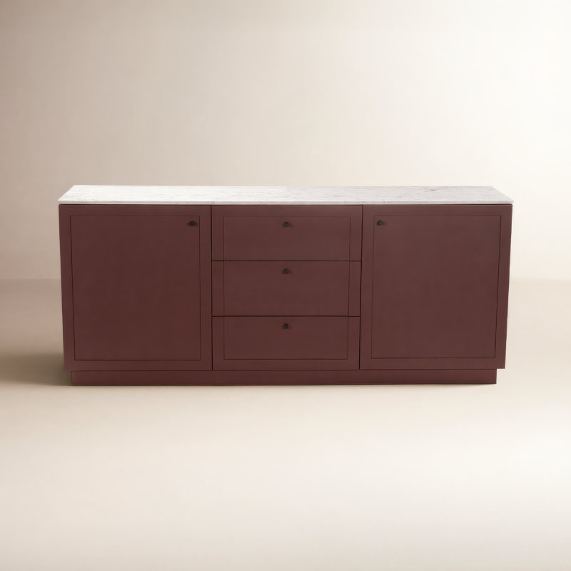 Nadine Sideboard Cream, Red