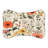 Radiant Blossoms - 1 Piece Bone Shape Feeding Mat