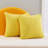 Deconov Ribbed Corduroy Square Throw Pillow Covers (Set of 2)-505464028-505464040