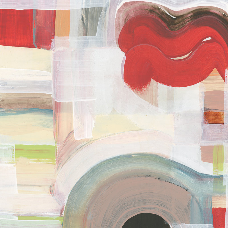 Red II by Cartissi - Wrapped Canvas Painting, 51cm H x 51cm W x 3.8cm D