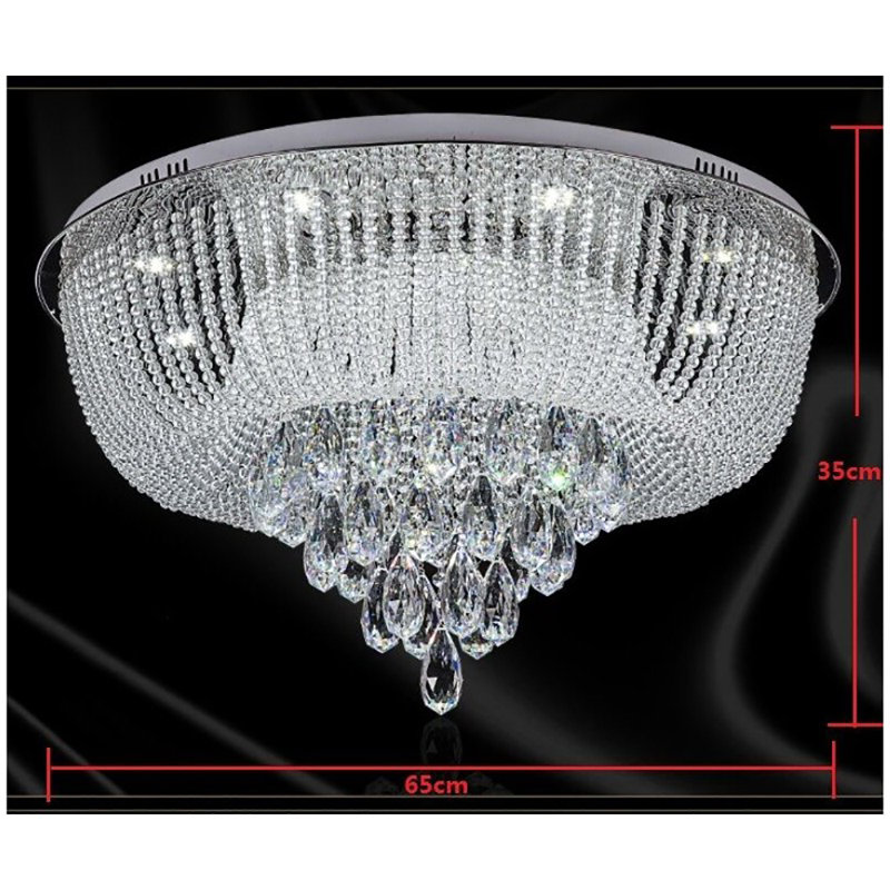 Marquez LED Flush Mount, 35cm H x 65cm W x 65cm D