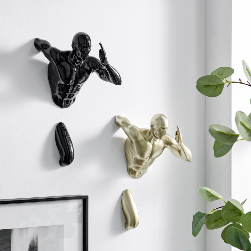 Handmade People Wall Decor on Resin