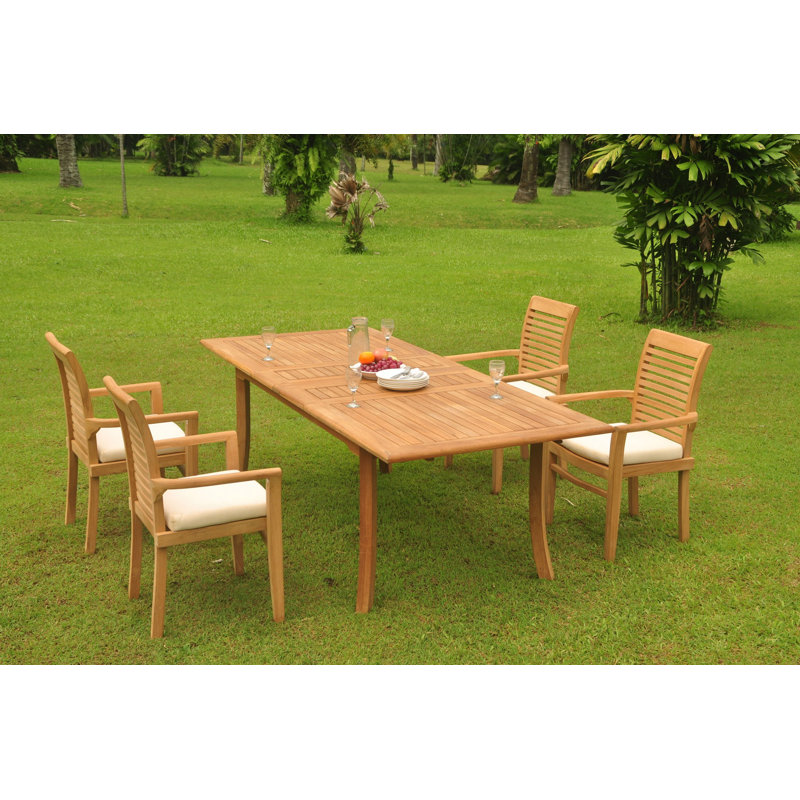 Ensemble de salle à manger Salvatore, H 30,5 po x L 94 po x l 40 po, 4