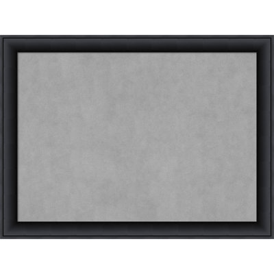 Nero Black Framed Magnetic Organization Board