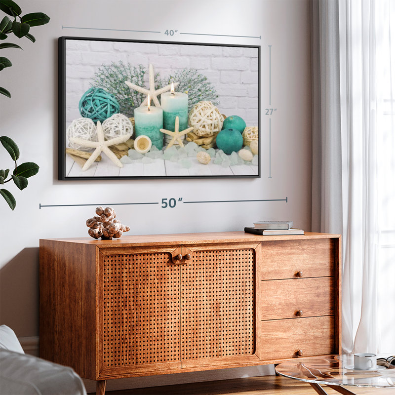 Impression sur toile Beach Concept Spa, H 27 po x l 40 po