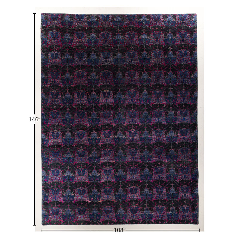 Rectangle Rectangle 9' X 12'2'' Area Rug