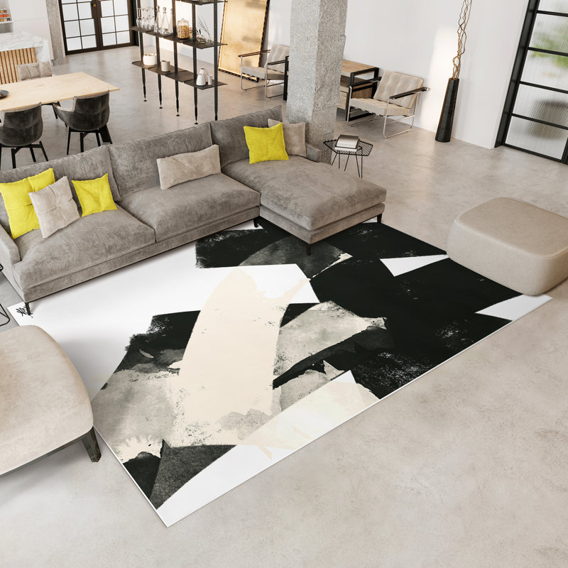 Tapis rectangulaire Dree avec envers antidérapant, Rectangle 7 pi 6 po x 10 pi 4 po