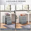 Hinkel 39cm Wide 3 -Drawer File Cabinet