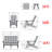Byrnes 4 - Person Patio Conversation Set-1227535329