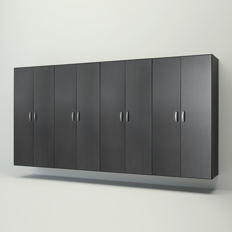 Deluxe 4 Piece Storage System, Black/Silver Carbon