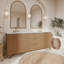 Kensington Double Bathroom Vanity Reeded Birch-1455646578